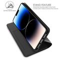 iPhone 11 Pro Max Slim Flip Case with Card Slot - Black
