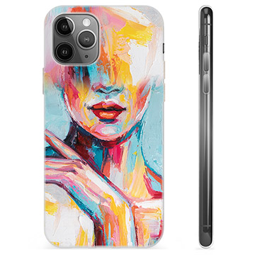 iPhone 11 Pro Max TPU Case - Abstract Portrait