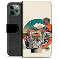 iPhone 11 Pro Premium Wallet Case - Abstract Collage