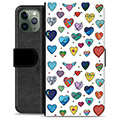 iPhone 11 Pro Premium Wallet Case - Hearts