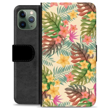 iPhone 11 Pro Premium Wallet Case - Pink Flowers