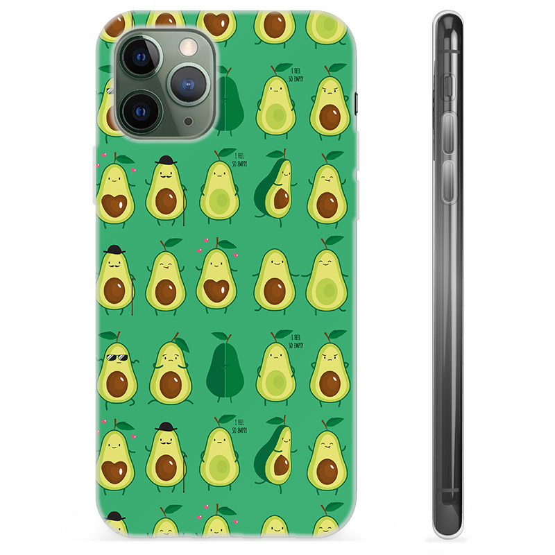 iPhone 11 Pro TPU Case Avocado Pattern