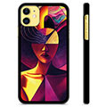 iPhone 11 Protective Cover - Cubist Portrait