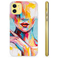 iPhone 11 TPU Case - Abstract Portrait