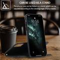iPhone 11 Vintage 2-in-1 Wallet Case with Removable Cover - Black