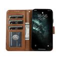 iPhone 11 Vintage 2-in-1 Wallet Case with Removable Cover - Brown