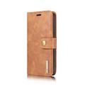 iPhone 12/12 Pro DG.Ming Detachable Wallet Leather Case - Brown