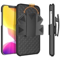 iPhone 12 mini Hybrid Case with Belt Clip - Black