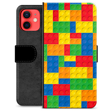 iPhone 12 mini Premium Wallet Case - Blocks