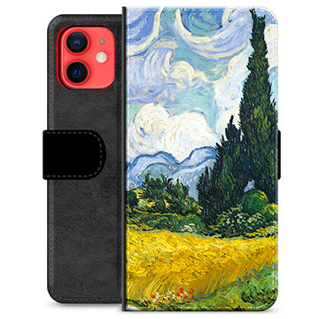 iPhone 12 mini Premium Wallet Case - Cypress Trees