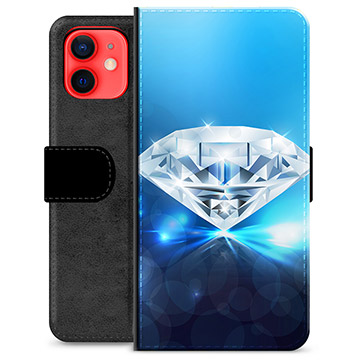 iPhone 12 mini Premium Wallet Case - Diamond