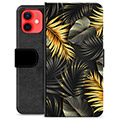iPhone 12 mini Premium Wallet Case - Golden Leaves