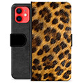iPhone 12 mini Premium Wallet Case - Leopard