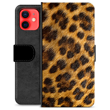 iPhone 12 mini Premium Wallet Case - Leopard