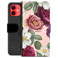 iPhone 12 mini Premium Wallet Case - Romantic Flowers