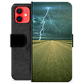 iPhone 12 mini Premium Wallet Case - Storm