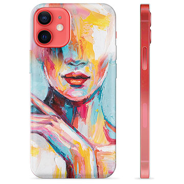 iPhone 12 mini TPU Case - Abstract Portrait