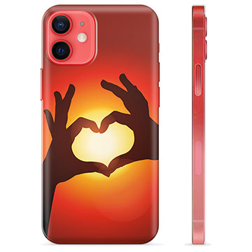 iPhone 12 mini TPU Case - Heart Silhouette
