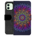 iPhone 12 Premium Wallet Case - Colorful Mandala