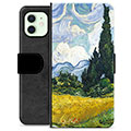 iPhone 12 Premium Wallet Case - Cypress Trees