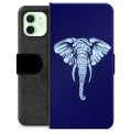 iPhone 12 Premium Wallet Case - Elephant