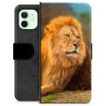 iPhone 12 Premium Wallet Case - Lion