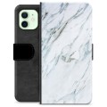 iPhone 12 Premium Wallet Case - Marble