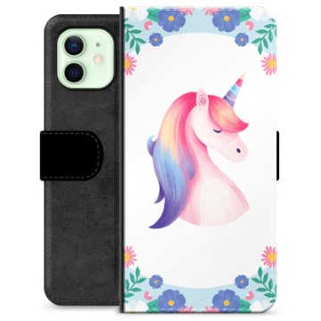 iPhone 12 Premium Wallet Case - Unicorn