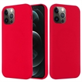 iPhone 12/12 Pro Liquid Silicone Case - MagSafe Compatible - Red