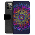 iPhone 12 Pro Max Premium Wallet Case - Colorful Mandala