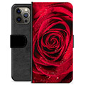 iPhone 12 Pro Max Premium Wallet Case - Rose