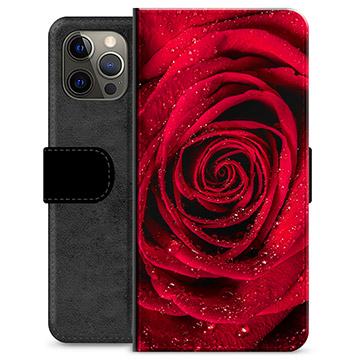 iPhone 12 Pro Max Premium Wallet Case - Rose