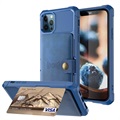 iPhone 12 Pro Max TPU Case with Card Holder - Blue