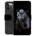 iPhone 12 Pro Max Premium Wallet Case - Black Panther