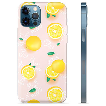 iPhone 12 Pro TPU Case - Lemon Pattern