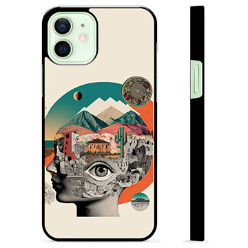 iPhone 12 Protective Cover - Abstract Collage