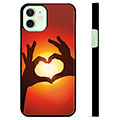 iPhone 12 Protective Cover - Heart Silhouette