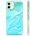 iPhone 12 TPU Case - Blue Marble