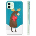 iPhone 12 TPU Case - Cute Moose