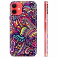 iPhone 12 mini TPU Case - Abstract Flowers