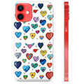 iPhone 12 mini TPU Case - Hearts
