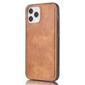 iPhone 13 DG.Ming Detachable Wallet Leather Case - Brown