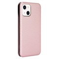 iPhone 13 Flip Case - Carbon Fiber