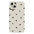 iPhone 13 Heart Pattern Slim TPU Case