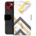 iPhone 13 Mini Premium Wallet Case - Abstract Marble