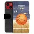 iPhone 13 Mini Premium Wallet Case - Basketball