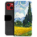 iPhone 13 Mini Premium Wallet Case - Cypress Trees