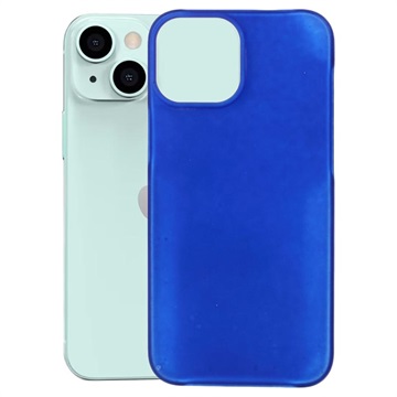 iPhone 13 Mini Rubberized Plastic Case - Blue