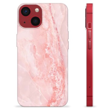 iPhone 13 Mini TPU Case - Rose Marble
