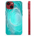 iPhone 13 Mini TPU Case - Turquoise Swirl